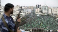 PALESTINIAN-ISRAEL-UNREST-HAMAS-RALLY