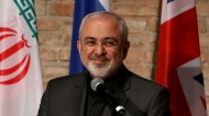 Iranian Foreign Minister Mohammad Zarif attends a news conference in Vienna