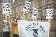 BRITAIN-IRAQ-SYRIA-CONFLICT-STRIKES-PARLIAMENT-PROTEST