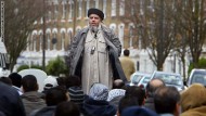 (FILES) Imam Abu Hamza al-Masri addresse