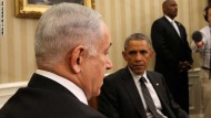 Obama And Biden Meet With Israeli PM Netanyahu At White House