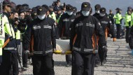 Rescue Work Continues At South Korean Ferry Disaster Site