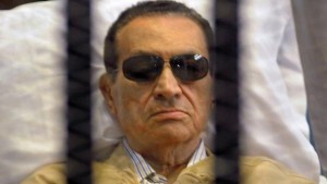 Ousted Egyptian president Hosni Mubarak