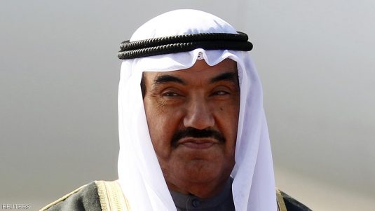 Kuwait's Prime Minister Sheikh Nasser al-Mohammad al-Sabah takes part in a welcoming ceremony after arriving at Ottawa International Airport, in this file picture taken September 25, 2011. A judicial tribunal in Kuwait has questioned former Prime Minister Sheikh Nasser al-Mohammad al-Sabah, a member of the royal family, over allegations he was complicit in illicit financial transactions abroad, a source with knowledge of the matter and a newspaper said on May 6, 2012. Sheikh Nasser, a nephew of Kuwait's ruler, has denied any wrongdoing.     REUTERS/Chris Wattie/Files       (CANADA - Tags: POLITICS HEADSHOT)