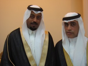 6 - العريس مع والد العروسه