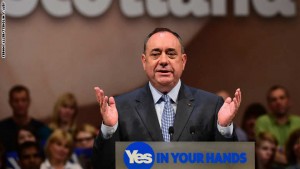 The Final Day Of Campaigning For The Scottish Referendum Ahead Of Tomorrow's Historic Vote