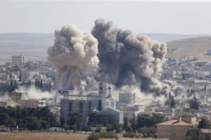 الجيش الامريكي: قوات التحالف تنفذ 21 ضربة جوية قرب كوباني في سوريا