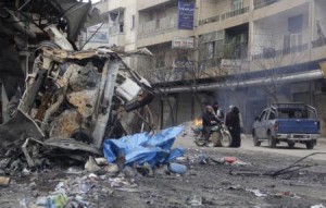 الدولة الاسلامية تتوسع في دمشق والقاعدة تتعهد بتطبيق الشريعة في إدلب