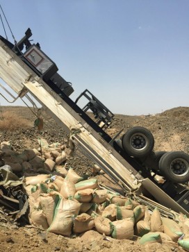 Ø§Ù„Ø´Ø§Ø­Ù†Ø© Ø¨Ø¹Ø¯ Ø§Ù„Ø­Ø§Ø¯Ø«