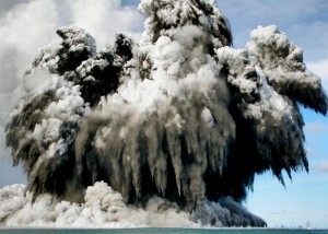 انفجار بركاني