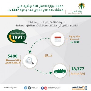 انفوجراف الحملات التفتيشية