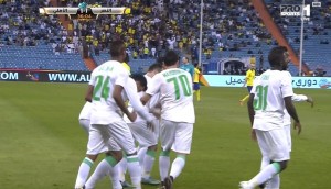 تعادل الاهلي والنصر