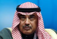 وزير الخارجية الكويتي صباح خالد الحمد الصباح خلال مؤتمر صحفي في بروكسل يوم 5 يونيو حزيران 2017. تصوير: إيف هيرمان - رويترز