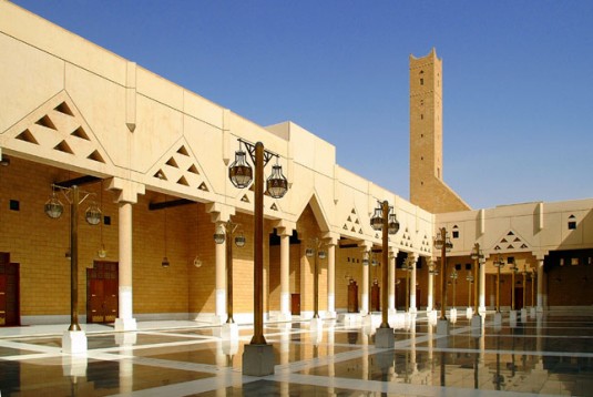 جامع الإمام تركي بن عبدالله بمدينة الرياض