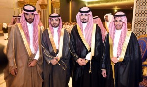 شقيق العريس  نايف بن نقاء     العريس     شقيق العريس  مصعب بن نقاء   شقيق العريس  عبد العزيز بن نقاء