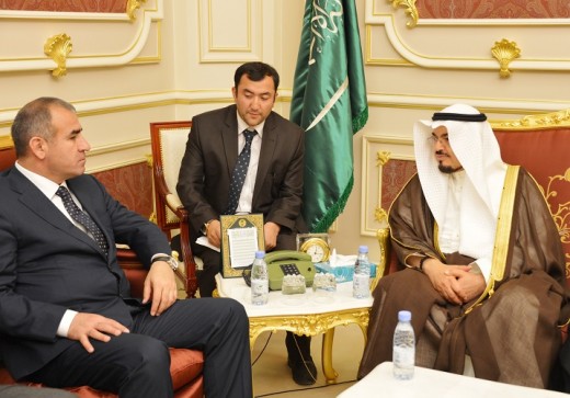 نائب رئيس مجلس الشورى يستقبل المدعي العام بجمهورية طاجيكستان